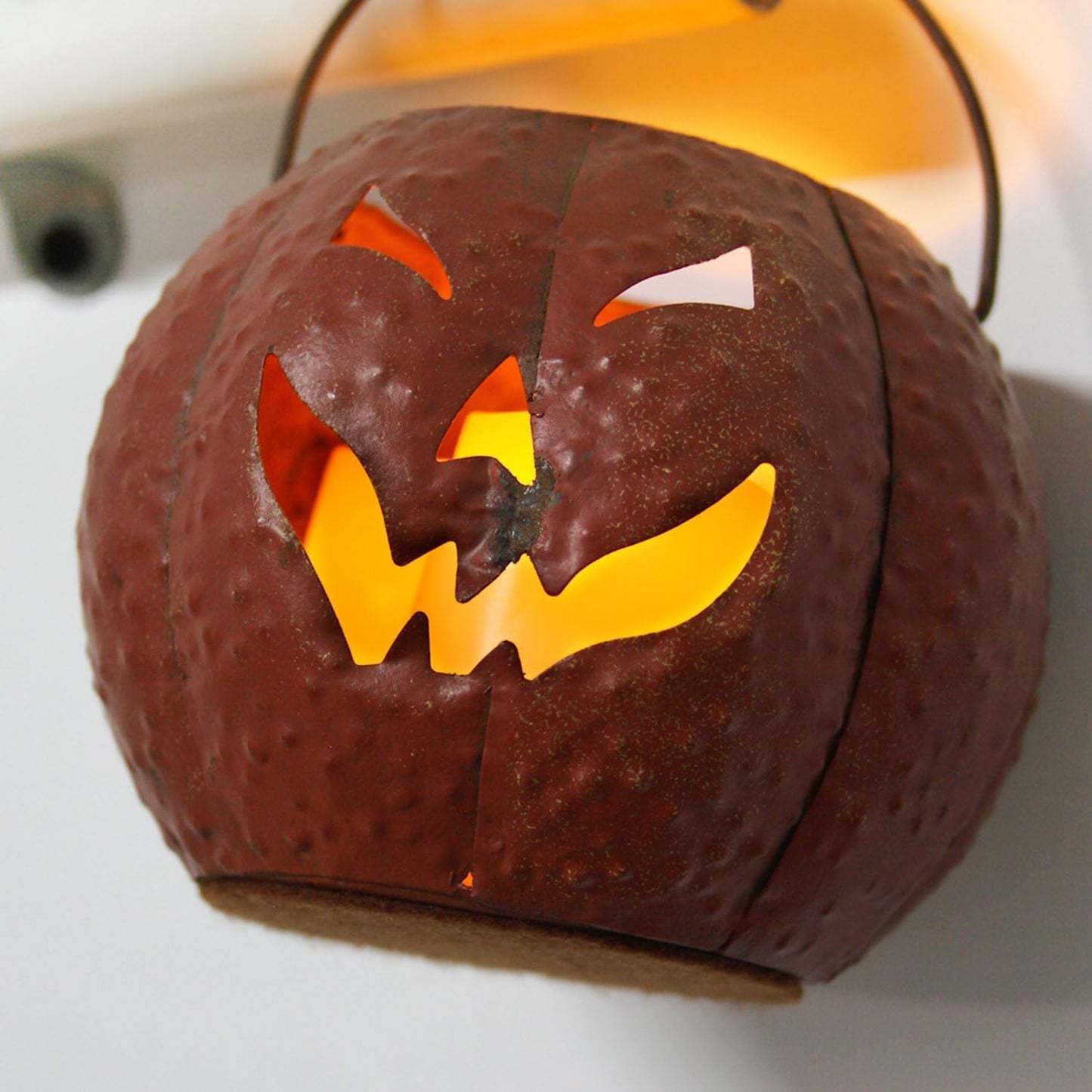 24 PCS Flameless LED Votives - Bright Flickering Battery Operated White Plastic Electric Tea Light Candles for Wedding Table Centerpieces Halloween Jack O’ Lantern Pumpkin Christmas Party Decorations